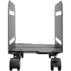 Τρόλεϊ PC InLine, καροτσάκι για κουτί υπολογιστή, έως 10 kg, μαύρο
