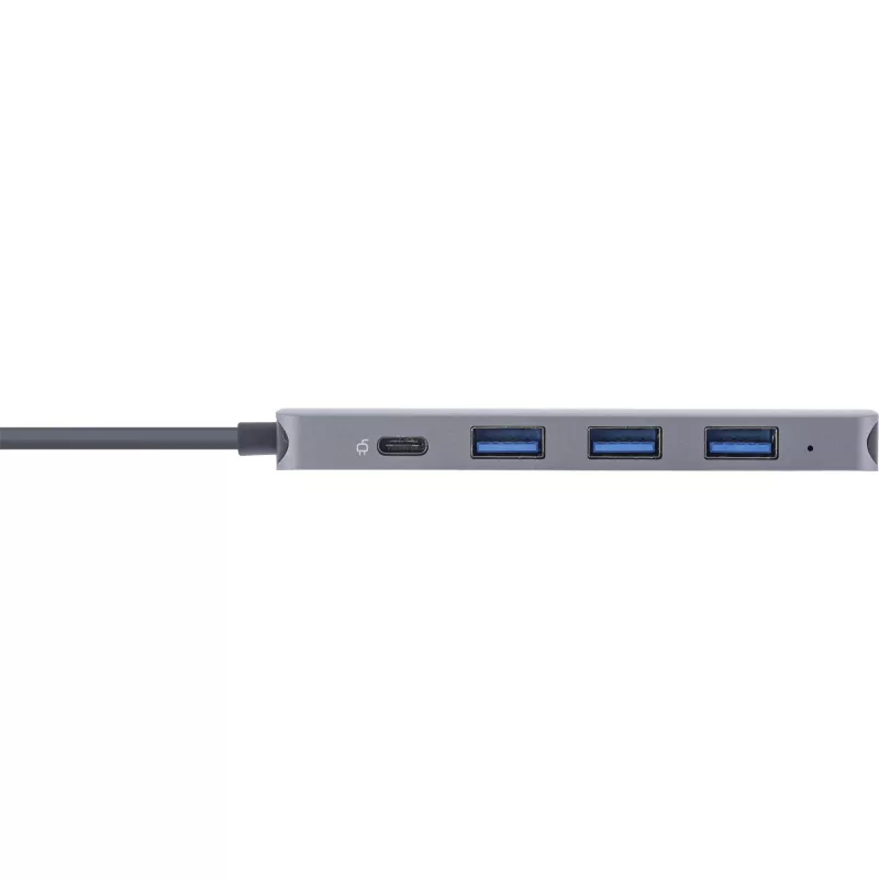USB Hub InLine USB 3.2 USB-C Multi Hub 4x USB-A 5Gb/s + USB-C (δεδομένα/PD 87W)