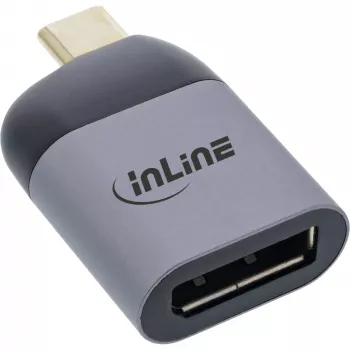 Προσαρμογέας οθόνης USB InLine 64106D USB-C αρσενικό σε DisplayPort υποδοχή θηλυκή 8K60Hz