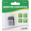 Προσαρμογέας οθόνης USB InLine 64106D USB-C αρσενικό σε DisplayPort υποδοχή θηλυκή 8K60Hz