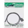 InLine Patch καλώδιο επέκτασης τοποθέτησης, S/FTP (PiMf), Cat.6A, LSZH, χαλκός, 0,5 m
