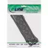 Πολύπριζο InLine, 6 θέσεων Schuko CEE 7/3, μαύρο, 1,5 m