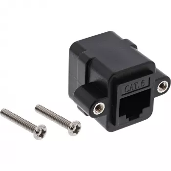 Ζεύξη καλωδίου Patch UTP 2x RJ45 θηλυκό για εγκατάσταση