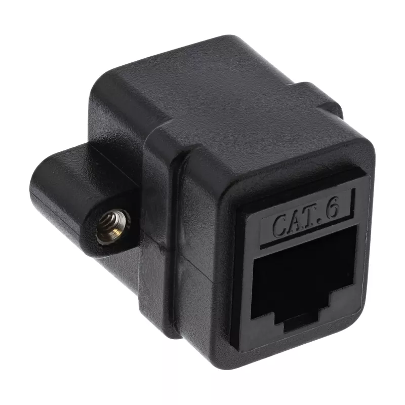 Ζεύξη καλωδίου Patch UTP 2x RJ45 θηλυκό για εγκατάσταση