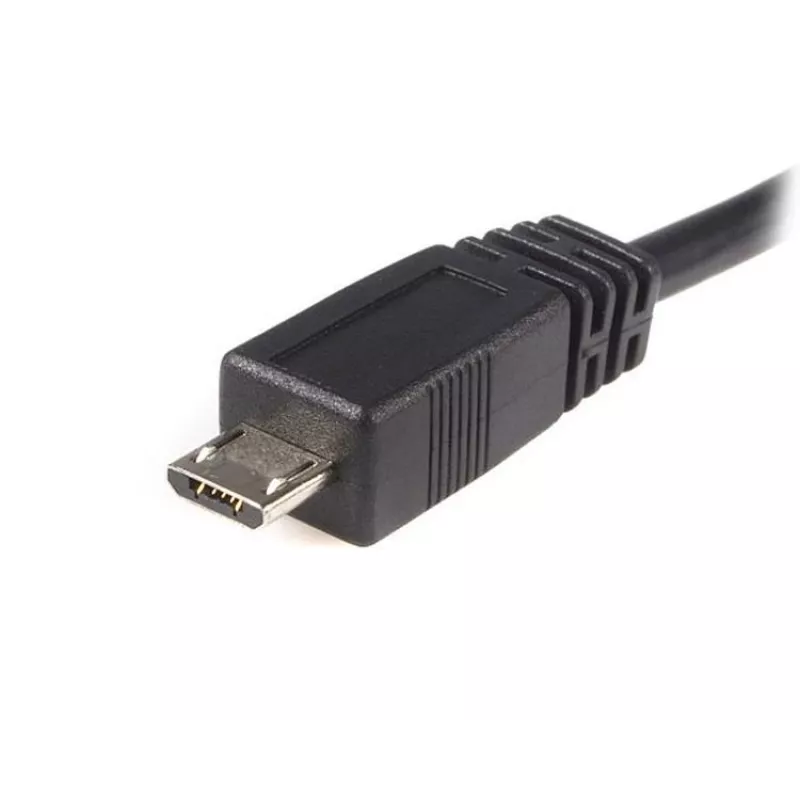 StarTech.com 3m Micro-USB καλώδιο M/M - USB A σε Micro B, 3 m, USB A, Micro-USB B, USB 2.0, βύσμα αρσενικό/βύσμα αρσενικό, μαύρο