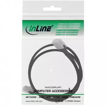 InLine καλώδιο SAS εσωτερικό, Mini-SAS SFF-8087 σε Mini-SAS SFF-8087, με Sideband, 0,5 m