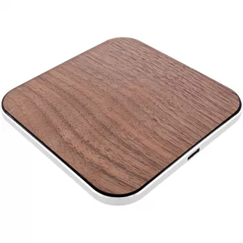 InLine Qi woodcharge, ασύρματος ταχυφορτιστής, 5/7,5/10W/15W, USB-C, χωρίς λογότυπο