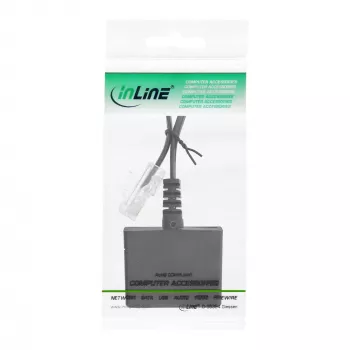 InLine καλώδιο προσαρμογέα TAE RJ45 βύσμα αρσενικό σε TAE-N & RJ11 υποδοχή θηλυκή 69943