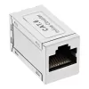 InLine Cat.6 προσαρμογέας, θωρακισμένος, μέταλλο, 2x RJ45 F/F, 1:1