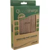 InLine Qi woodcharge, ασύρματος γρήγορος φορτιστής, 5/7,5/10W/15W, USB-C