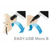 DeLOCK 83846 καλώδιο USB 2.0 1 m USB A Micro-USB B μαύρο