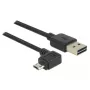 DeLOCK 83846 καλώδιο USB 2.0 1 m USB A Micro-USB B μαύρο