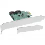 InLine κάρτα διασύνδεσης 2 θύρες SATA 6Gb/s x1 PCIe 2.0 RAID 0 / 1 / SPAN