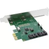 InLine κάρτα διασύνδεσης 2 θύρες SATA 6Gb/s x1 PCIe 2.0 RAID 0 / 1 / SPAN