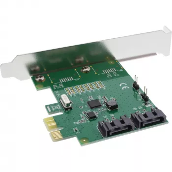 InLine κάρτα διασύνδεσης 2 θύρες SATA 6Gb/s x1 PCIe 2.0 RAID 0 / 1 / SPAN