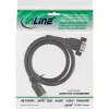 HDMI 4K2K Προσαρμογέας Type-A αρσενικό / A υποδοχή θηλυκή με φλάντζα 0,6m InLine 17500B