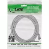 InLine Καλώδιο patch λεπτό, U/FTP, Cat.8.1, TPE χωρίς αλογόνα, γκρι 10m