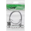 InLine Καλώδιο patch λεπτό, U/FTP, Cat.8.1, TPE χωρίς αλογόνα, γκρι 1,5 m