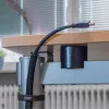 Αυτοκλειόμενος σωλήνας InLine, 25 mm διάμετρος, πολυεστέρας, μαύρο, 5 m