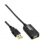 Ενεργό καλώδιο ενίσχυσης σήματος InLine USB 2.0 Type-A αρσενικό βύσμα / A υποδοχή θηλυκή, 25 m