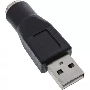 Αντάπτορας USB InLine βύσμα αρσενικό Type-A σε υποδοχή θηλυκή MD6 υποδοχή θηλυκή PS/2