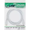 Καλώδιο High Speed HDMI με Ethernet InLine, M/M, λευκό, επιχρυσωμένες επαφές, 3 m
