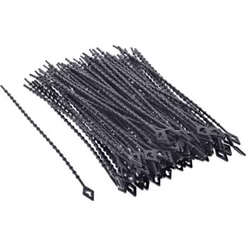 Δεματικά καλωδίων InLine 150 mm μαύρο, συσκευασία 100 τεμ. – ιμάντες στερέωσης για καλώδια