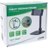 Βάση τραπεζιού tablet InLine με βάση στήριξης, έως 12,9 ίντσες, μαύρο