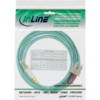 Καλώδιο οπτικών ινών duplex LC/SC InLine 88642O 50/125µm OM3 2m