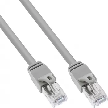 Καλώδιο Patch InLine S/FTP PiMF Cat.6 πιστοποιημένο γκρι 0,3m