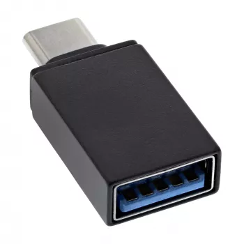 Αντάπτορας USB 3.2 Gen.2 InLine, USB-C βύσμα αρσενικό σε USB-A υποδοχή θηλυκή, OTG