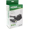Σταθμός InLine HDMI, καλώδιο HS HDMI με Ethernet, M/F, μαύρο, επιχρυσωμένες επαφές, 1m