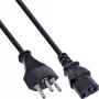 Καλώδιο τροφοδοσίας InLine 16655R Ελβετίας μαύρο 5m