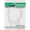 InLine Καλώδιο τροφοδοσίας, βύσμα Euro / βύσμα Euro8, λευκό, 5,0 m