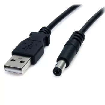 Καλώδιο τροφοδοσίας USB σε 5,5 mm StarTech.com - βύσμα αρσενικό βαρέλι Type-M - 3 ft