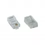 Βύσμα αρσενικό modular InLine 8P4C RJ45 για crimping σε καλώδιο ταινίας ISDN 100 τεμ.