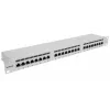 Intellinet Patch Panel, Cat6a, FTP, 24-Port, 1U, θωρακισμένο, 90° Top-Entry LSA, γκρι