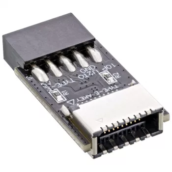 InLine προσαρμογέας USB 2.0 σε USB 3.2 Type-E Key-A εσωτερικός
