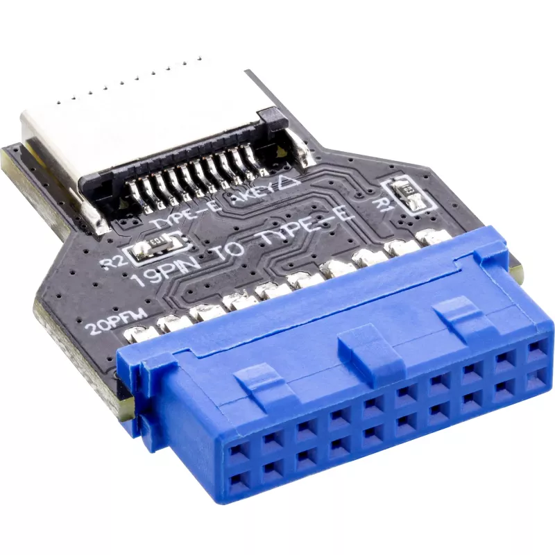 InLine προσαρμογέας USB 3.0 motherboard σε USB 3.2 Type-E Key-A εσωτερικός
