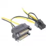 InLine τροφοδοτικό 2x SATA / 6 Pin για κάρτα γραφικών PCIe 26628B