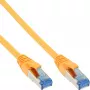InLine καλώδιο patch S/FTP PiMF Cat.6A χωρίς αλογόνα 500 MHz κίτρινο 7,5 m