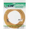 InLine καλώδιο patch S/FTP PiMF Cat.6A χωρίς αλογόνα 500 MHz κίτρινο 7,5 m