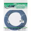 InLine καλώδιο patch S/FTP PiMF Cat.6A χωρίς αλογόνα 500 MHz μπλε 7,5 m