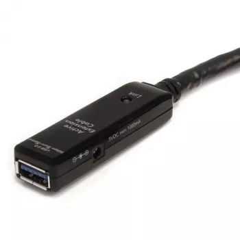 StarTech.com 3m USB 3.0 Ενεργό Καλώδιο Επέκτασης – M/F, 3 m, USB A, USB A, USB 3.2 Gen 1 (3.1 Gen 1), Μαύρο