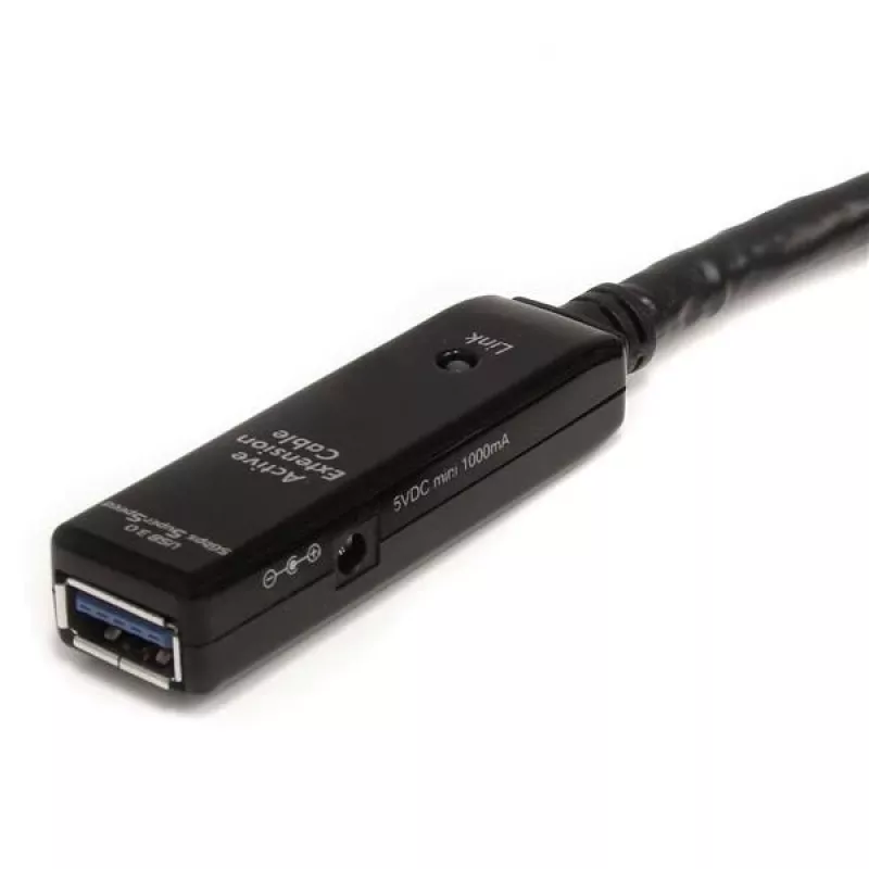 StarTech.com USB3AAEXT3M ενεργό καλώδιο επέκτασης USB 3.0, USB-A αρσενικό σε USB-A θηλυκό, 3 m, μαύρο