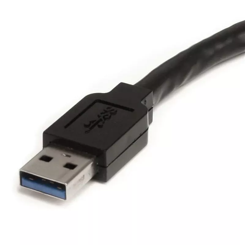 StarTech.com USB3AAEXT3M ενεργό καλώδιο επέκτασης USB 3.0, USB-A αρσενικό σε USB-A θηλυκό, 3 m, μαύρο