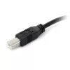 StarTech.com 9 m (30 ft.) Ενεργό Καλώδιο USB 2.0 A σε B, 9 m, USB A, USB B, USB 2.0, 0,48 Gbit/s, Μαύρο
