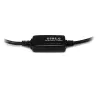 StarTech.com 9 m (30 ft.) Ενεργό Καλώδιο USB 2.0 A σε B, 9 m, USB A, USB B, USB 2.0, 0,48 Gbit/s, Μαύρο