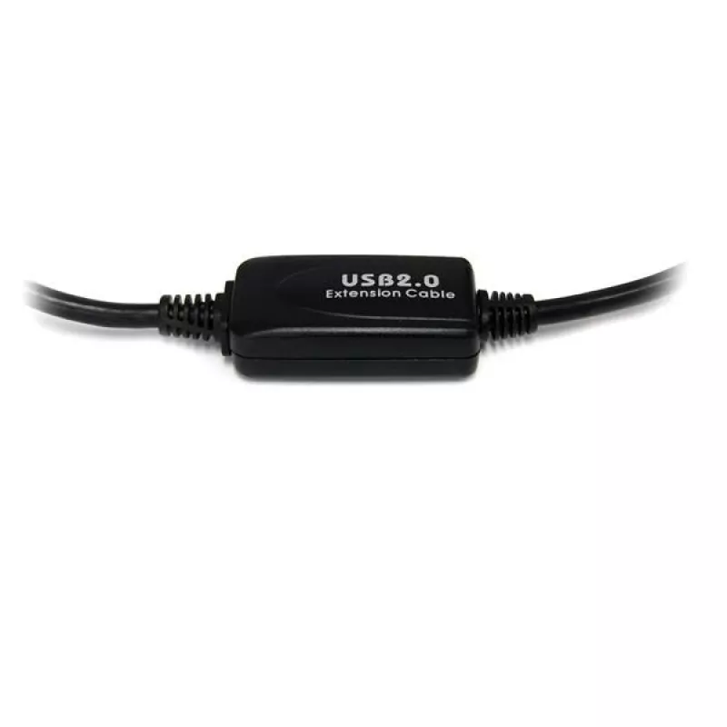 StarTech.com 9 m (30 ft.) Ενεργό Καλώδιο USB 2.0 A σε B, 9 m, USB A, USB B, USB 2.0, 0,48 Gbit/s, Μαύρο