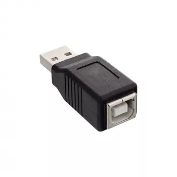 Προσαρμογέας USB 2.0 Τύπου A βύσμα / Τύπου B υποδοχή InLine 33443